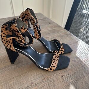Leopard Print Rag and Bone Women's Heels
